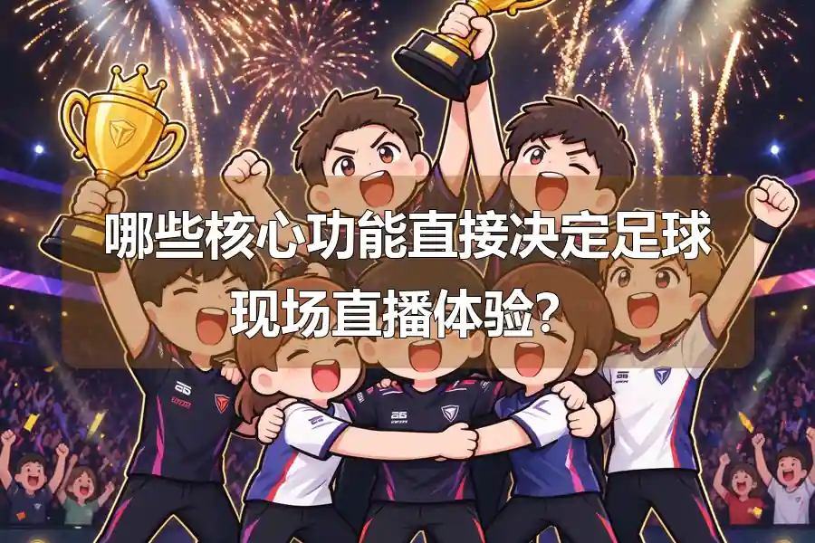 哪些核心功能直接决定足球现场直播体验?